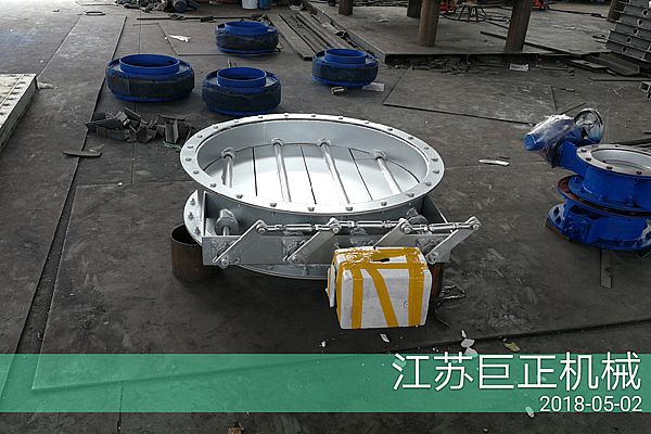 圓形擋板門（直徑210cm）已完工，待入庫